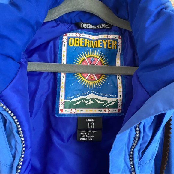Vintage Obermeyer Rare Youth Snow Suit Snowboard Skiing - Picture 11 of 12